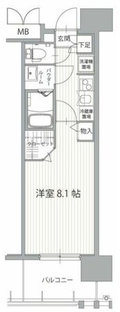 鶴舞駅 徒歩9分 5階の物件間取画像